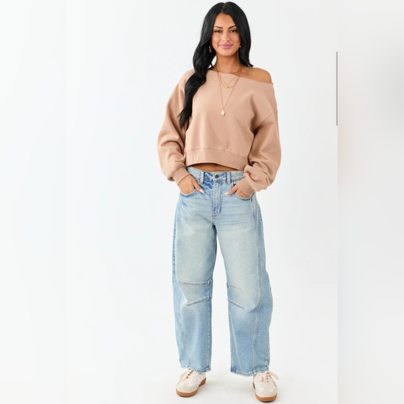 Cello Light Blue Barrel Jeans - Picture 2 of 7